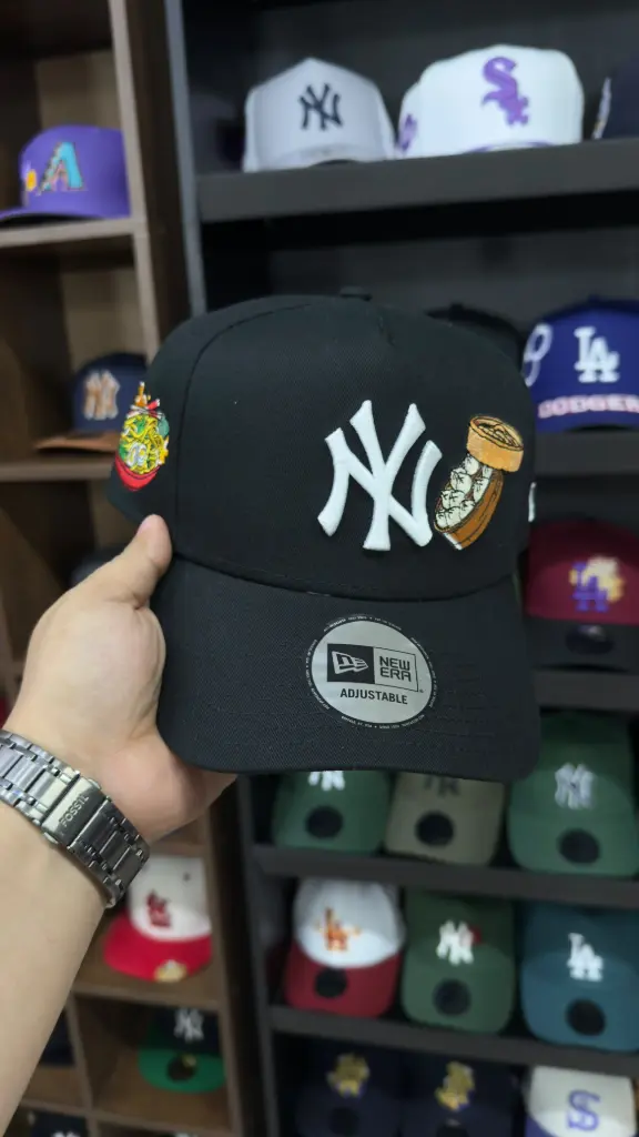 9forty Yankees Food Negra