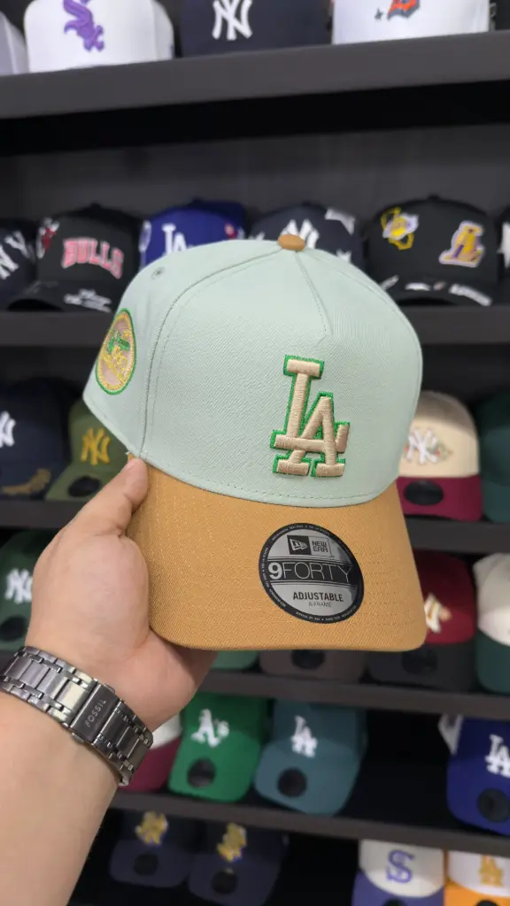 9forty LA Dogers verde aqua