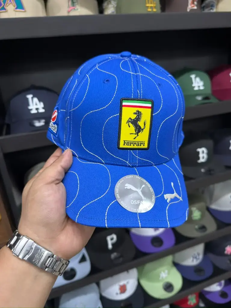 Ferrari blue