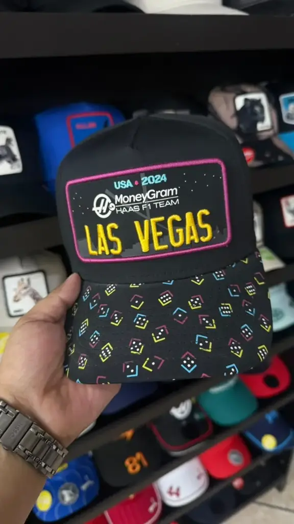 gorra F1 Hass las vegas