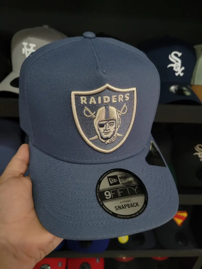 9forty Raiders azul 