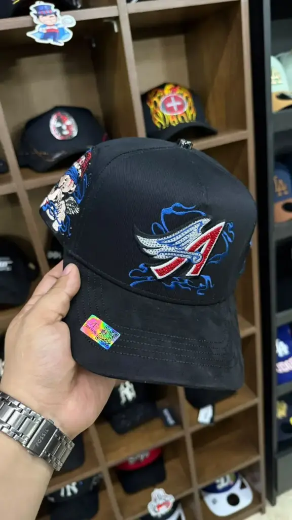 Caps Fans Angeles blue